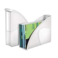 CEP Tijdschriftencassette Gloss Polystyreen Wit 27 (B) x 8,5 (D) x 31 (H) cm