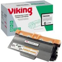 Viking TN-3330 compatibele Brother tonercartridge zwart