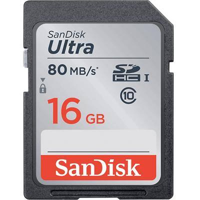 SanDisk SDHC Geheugenkaart UHS-1 16 GB