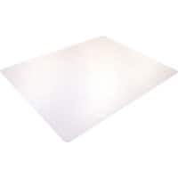 Realspace Premium Stoelmat PC (Polycarbonaat) Rechthoekig Transparant 116 x 150 cm Zachte vloer