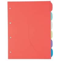 Djois Smartfolder Documentenmap 111302 111302 A4 Karton Klittenbandsluiting 24,5 (W) x 32,5 (D) x 0,1 (H) cm Kleurenassortiment 6 stuks