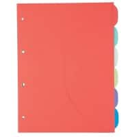 Djois Smartfolder Documentenmap 111302 111302 A4 Karton Klittenbandsluiting 24,5 (W) x 32,5 (D) x 0,1 (H) cm Kleurenassortiment 6 stuks