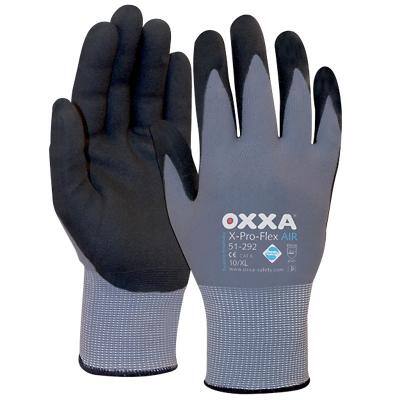 Oxxa Handschoenen X-Pro-Flex Air Nylon Maat M Grijs 2 Stuks