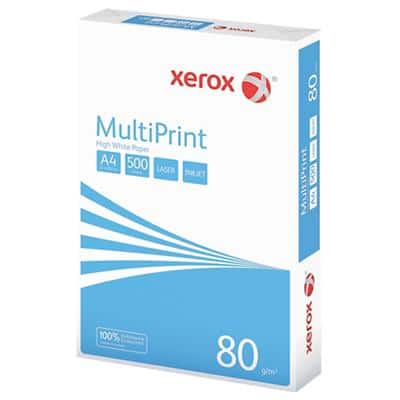 Xerox Multiprint A4 Print-/ kopieerpapier 80 g/m² Glad Wit 500 Vellen