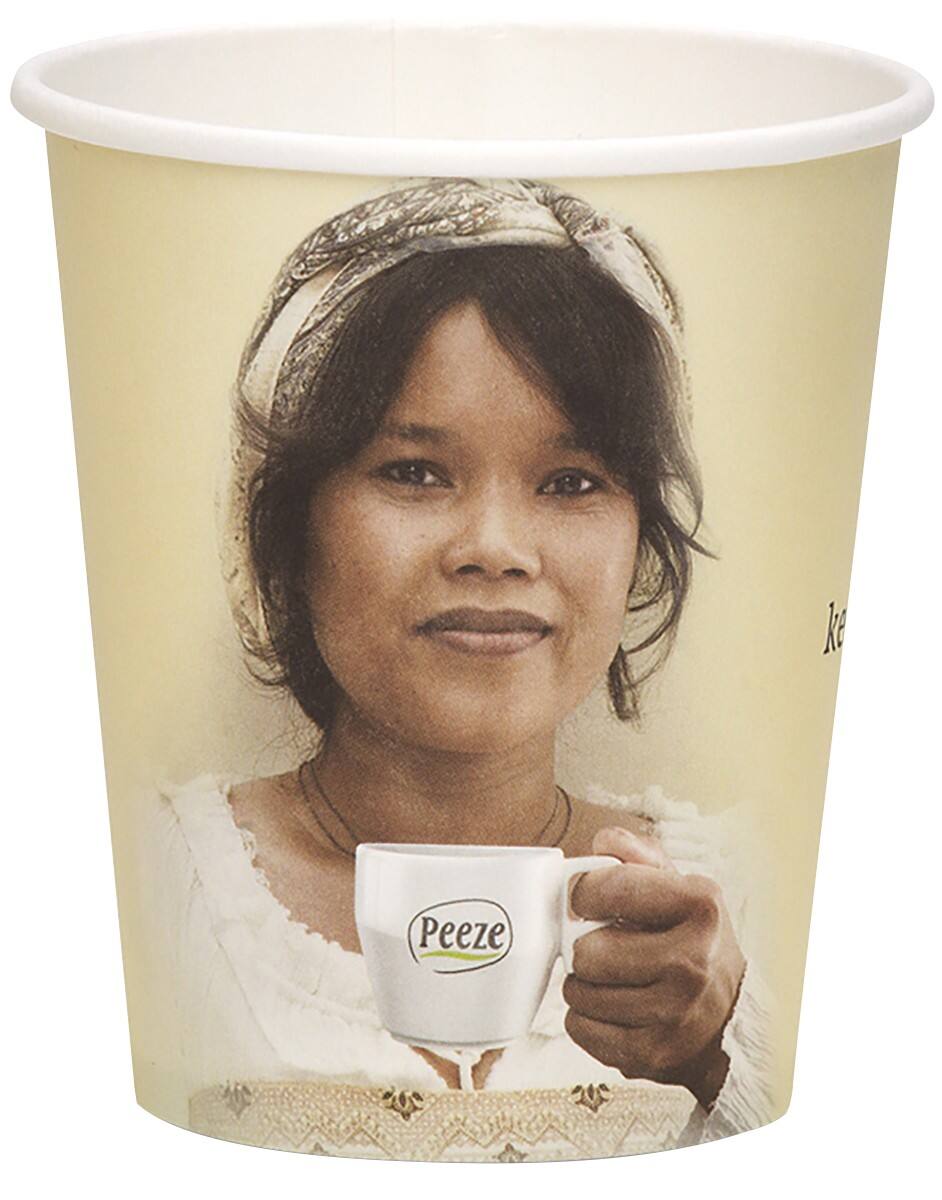 PEEZE Bekers Take Away Kleurenassortiment 7 oz 1000 Stuks