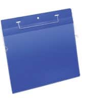 DURABLE etikethouder polypropyleen blauw 50 stuks