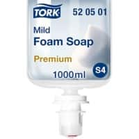 Tork Foam handzeep navulling Frisse geur Mild 1 L S4 Premium 6 Stuks à 1 L