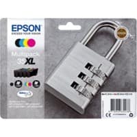 Epson 35XL Origineel Inktcartridge C13T35964010 Cyaan, magenta, geel, zwart Multipack 4 Stuks