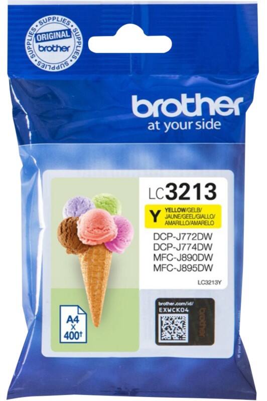 Brother LC3213Y Origineel Inktcartridge Geel
