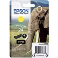 Epson 24 Origineel Etiketteertape C13T24244012 Geel