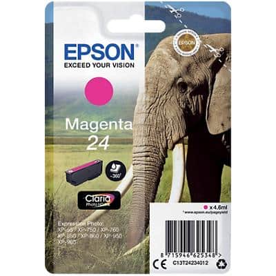 Epson 24 Origineel Inktcartridge C13T24234012 Magenta