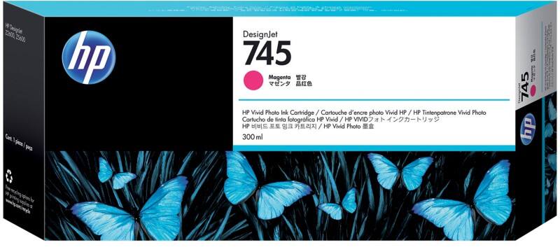 HP 745 Origineel Inktcartridge F9K01A Magenta