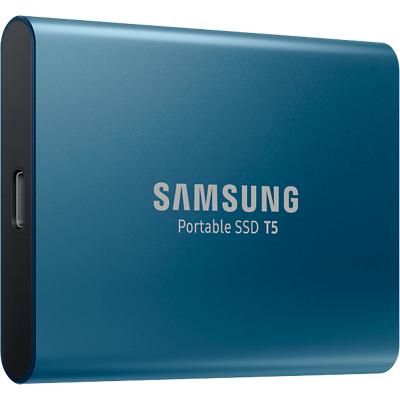 Samsung 500 GB T5 Draagbare SSD MU-PA500B/EU USB 3,1 Blauw