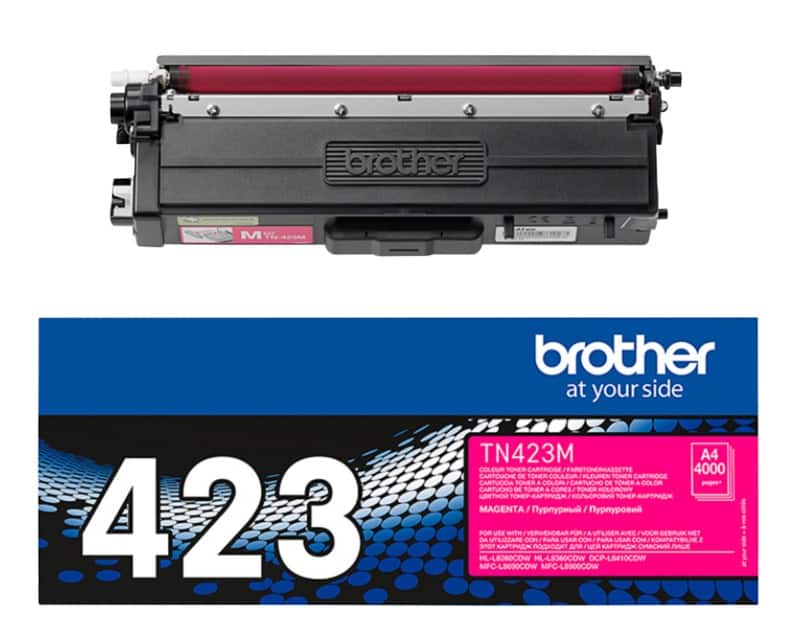 Brother TN-423M Origineel Tonercartridge Magenta