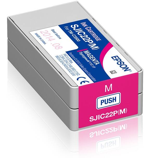 Epson Origineel Inktcartridge SJIC22P(M) Magenta
