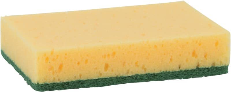 BETRA Schuurspons Geel, groen 10 Stuks Groot Extra Sterk