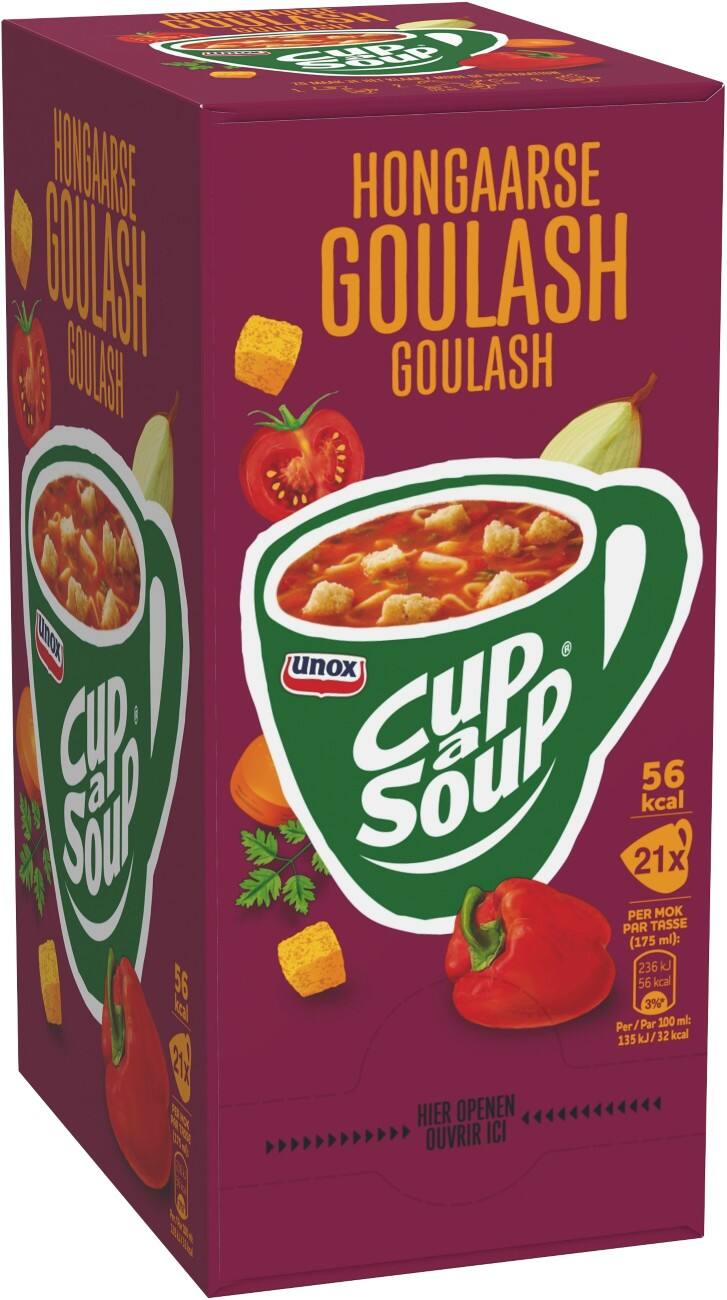 Cup-a-Soup Soep Hongaarse goulash 21 Stuks à 175 ml