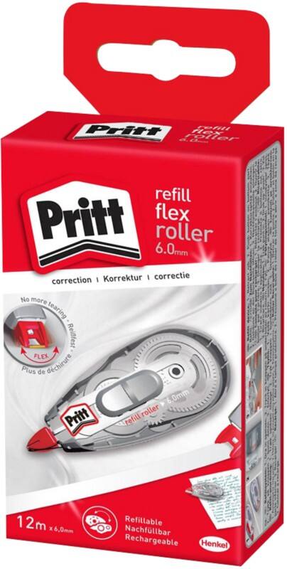 Pritt Refill Flex Correctieroller 6 mm 12000 mm