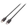Value Line VLCP60700B10 1 x USB C male naar 1 x USB male kabel 1m Zwart