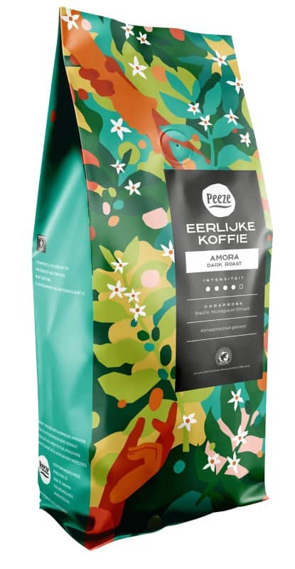 PEEZE Koffiebonen Amora-Dark Roast 1 kg