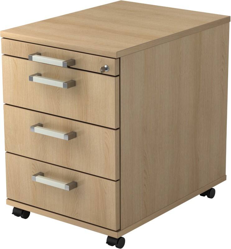 Hammerbacher Mobiel ladeblok VAC30/E/E/CE Eiken 428 x 580 x 590 mm