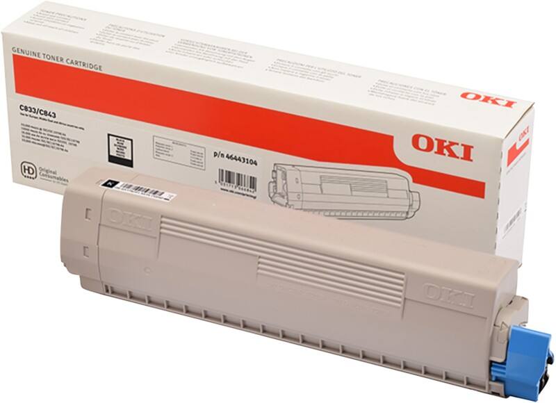 OKI 46443104 Origineel Tonercartridge Zwart