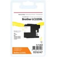 Viking LC225XLY compatibele Brother inktcartridge geel