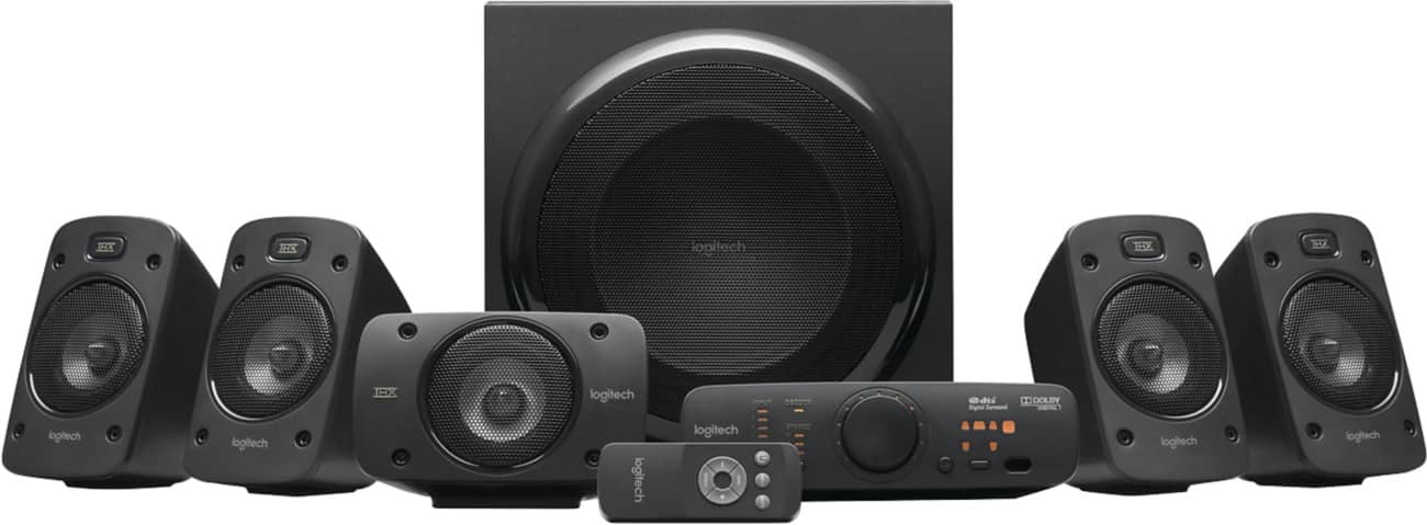 Logitech Surround Sound Luidsprekersysteem Z906 Zwart