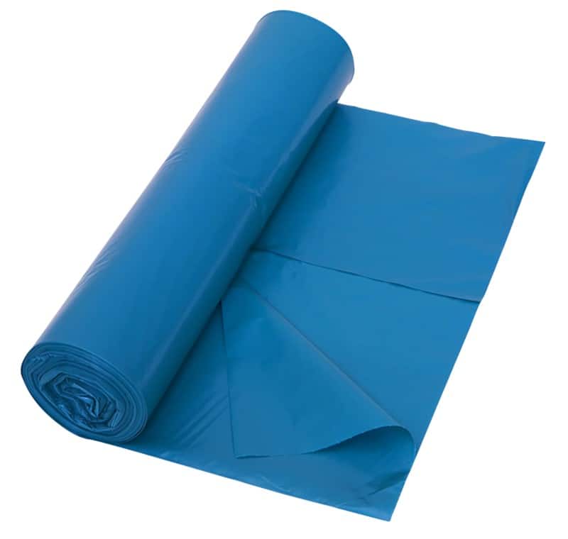 DEISS Gemiddeld gebruik Vuilniszakken 240 l Blauw LDPE (Lagedichtheidpolyetheen) 42 micron 10 Stuks