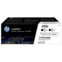 HP 410X Origineel Tonercartridge CF410XD Zwart 2 Stuks